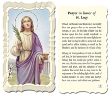 Prayer in honor of St. Lucy
