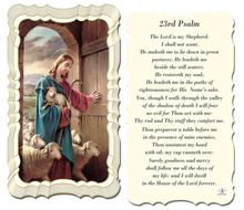 23rd psalm with Good Shepherd Image