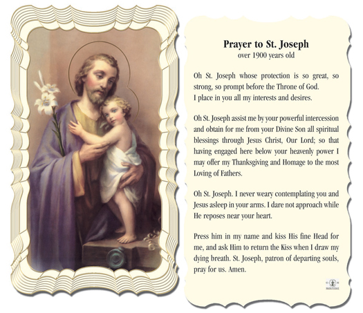 Prayer to St. Joseph 100 years