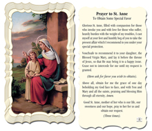 Prayer to Obtain Favor - St. Anne