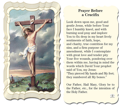 Prayer Before a Crucifix