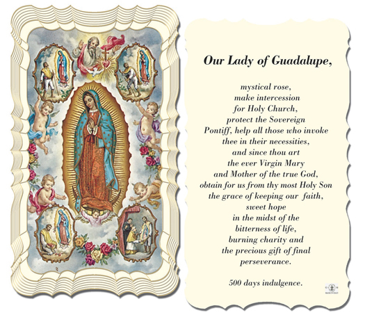 Our Lady of Guadalupe Prayer