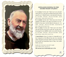 St. Pio  Efficios Novena to Sacred Heart of Jesus
