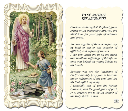 Prayer to St. Raphael the Archangel