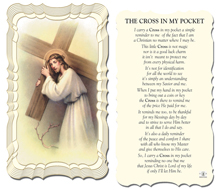 The Cross in My Pocket Holy Card