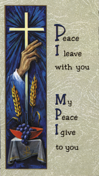 First Penance Holy Card