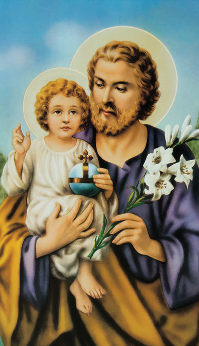 A Prayer for Fathers" Holy Card