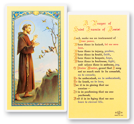 St. Francis Prayer for Peace