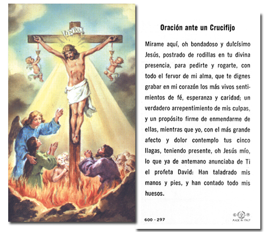 Crucifixión con Purgatorio