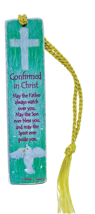 Confirmation Artmetal Bookmark