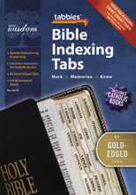 Bible Indexing Tabs