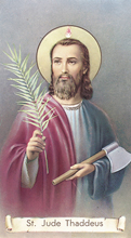 St. Laurence Holy Cards