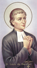 St. Louis de Montfort Holy Cards