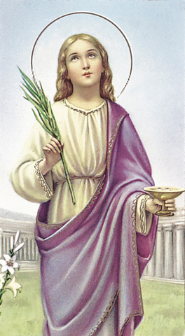 St. Lucy Holy Cards