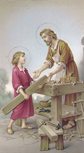 St. Joseph the Worker Holy Cards