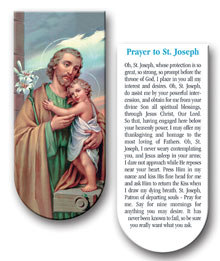 3" St. Joesph Magnetic Bookmark