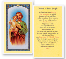 St. Joseph Prayer Holy Card