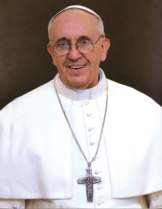 Pope Francis Formal Print Only