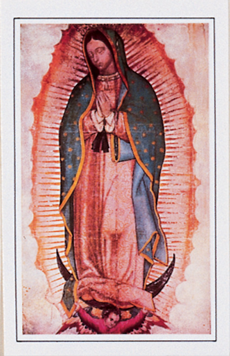Our Lady of Guadalupe Card - Spanish