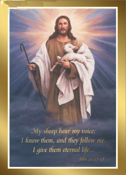 Jesus Shepherd Card
