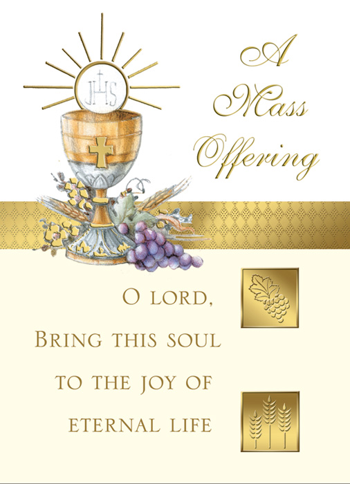 A Mass Offering Card