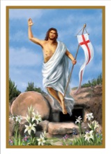 Easter Risen Christ Card