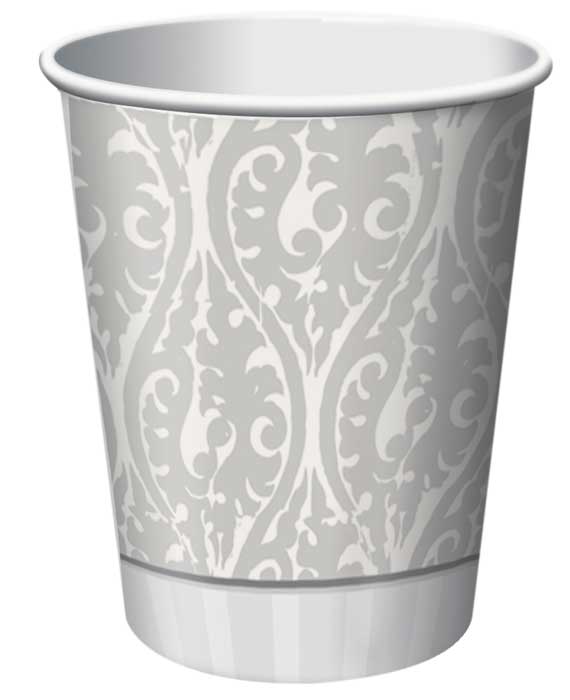 9OZ HOT/COLD PARTY CUP-SILVER