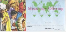 Missionary Fund Offering Envelope