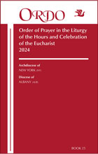 Ordo 25 Diocese of New York