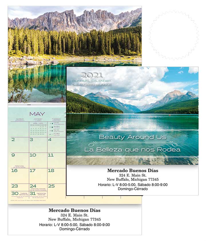 Beauty Around Us Calendar