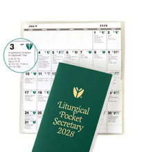 Even Year Liturgical Pocket Secretary Catholic Edition Refill ONLY