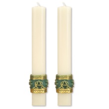 "Celtic Imperial" Paschal Side Candles