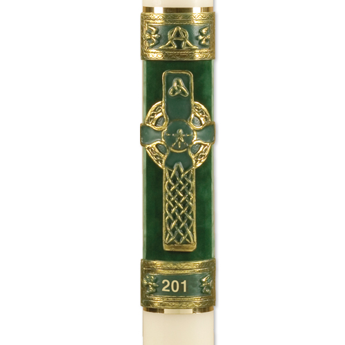 "Celtic Imperial" Paschal Candle