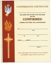 Confirmation Certificate