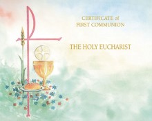 FIRST COMMUNION CERTIFICATE