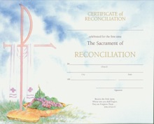 Reconciliation Certificate with Envelopes