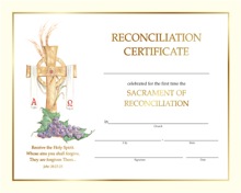 Reconciliation Certificate