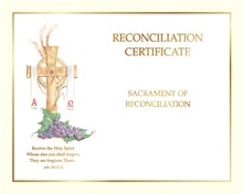 Reconciliation Certificat
