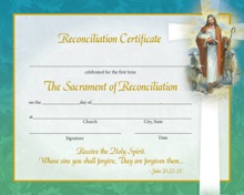 Reconciliation Certificate - With Envelopes