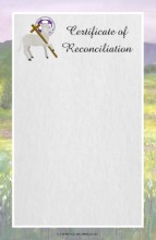 Certificate of Reconciliation (50 Per Bundle)