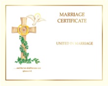 Marriage Certificate