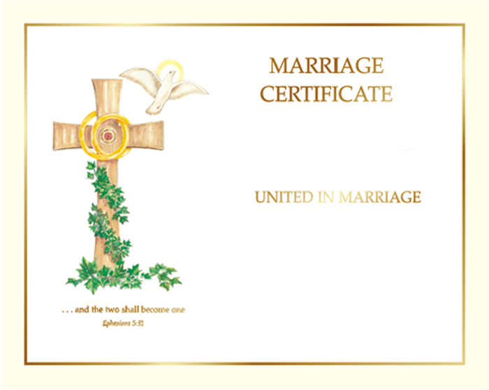 Marriage Certificate