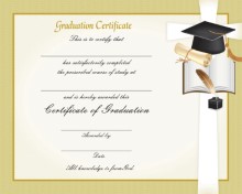 Graduation Certificate