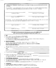 Pre-Nuptial Investigation Questionnaire Forms