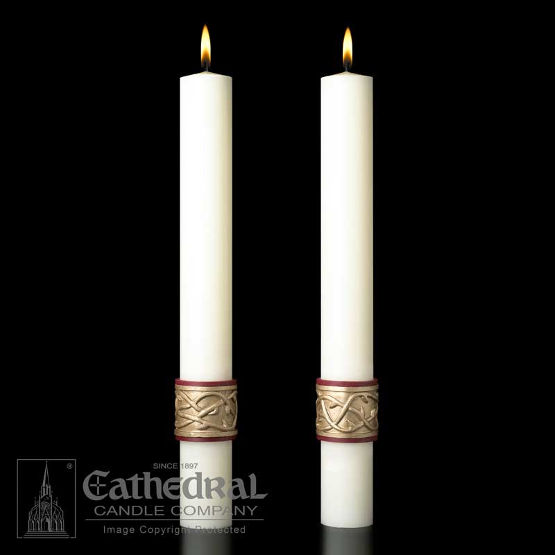 "Sacred Heart" Paschal Side Candles