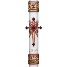 Sacred Heart Paschal Candle