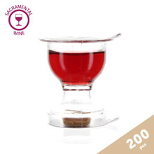 Chalice Style Disposable Communion Cups