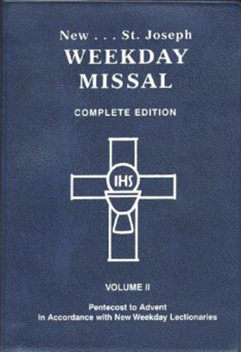 ST JOSEPH WEEKDAY MISSAL VOL2