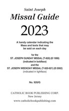 Guide for the St. Joseph Weekday Missal