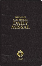 1962 Roman Catholic Daily Missal Booklet